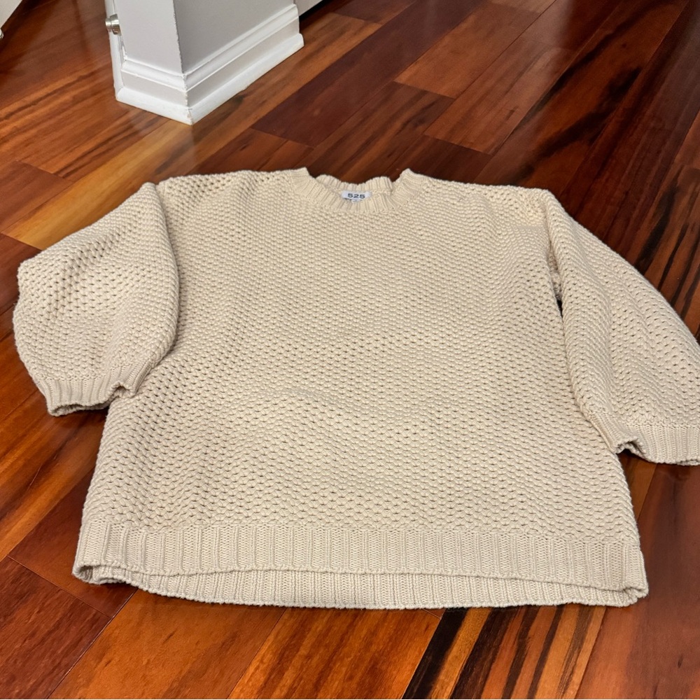 Cotton sweater